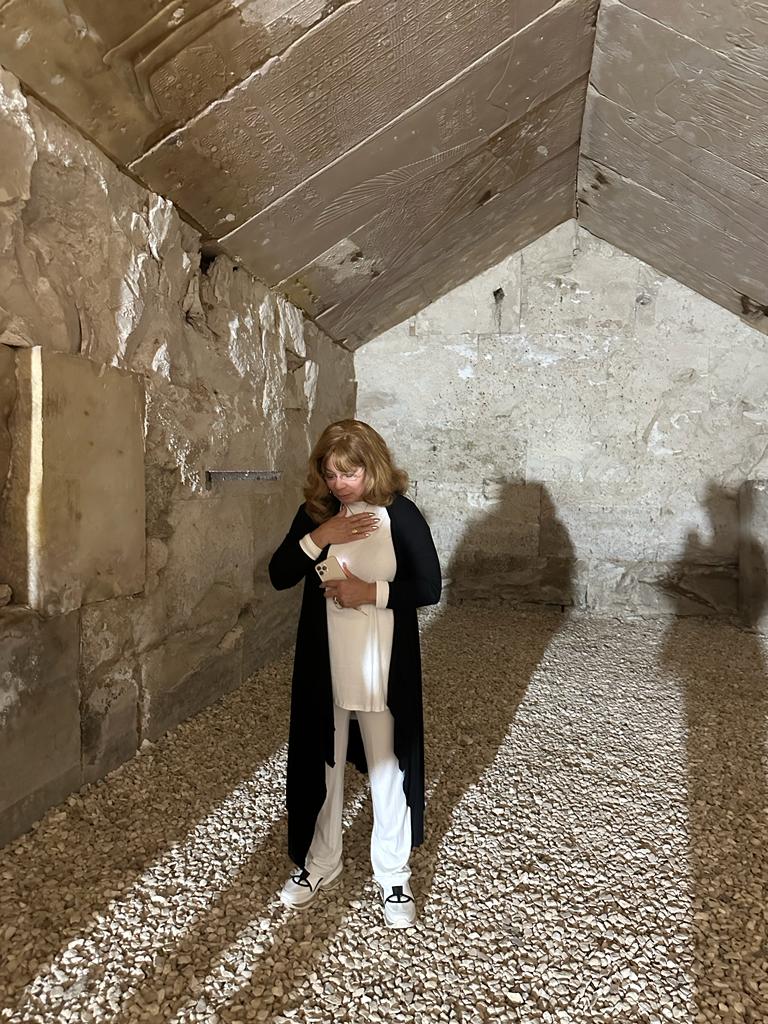 Dr. Deborah Egerton in Egypt
