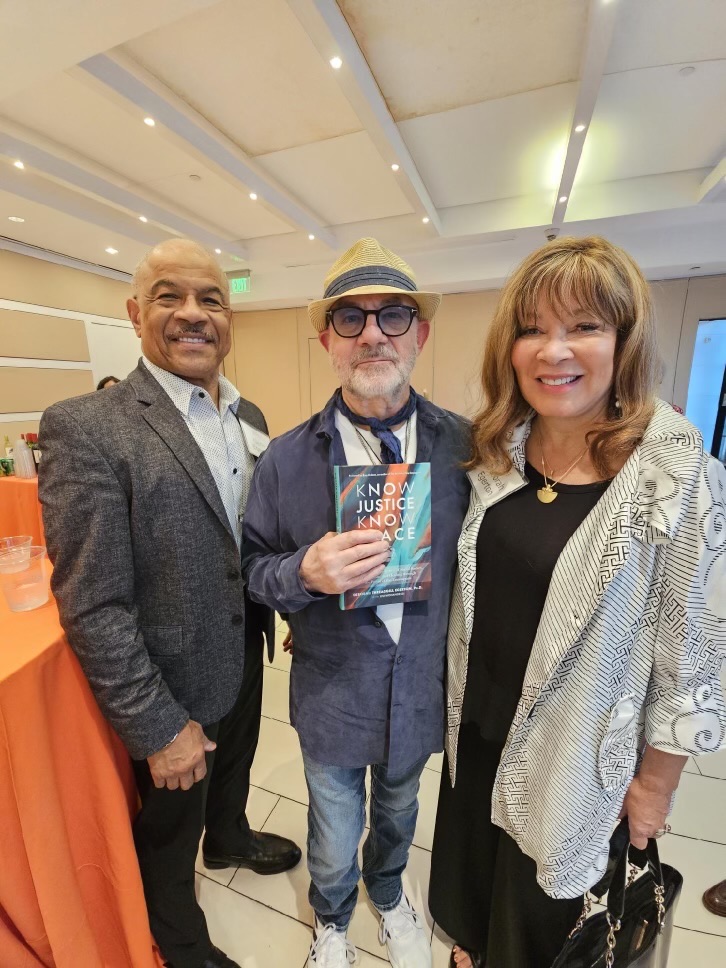 Dr. Walter Eugene Egerton III, Bernie Taupin, Dr. Deborah Egerton, Know Justice Know Peace